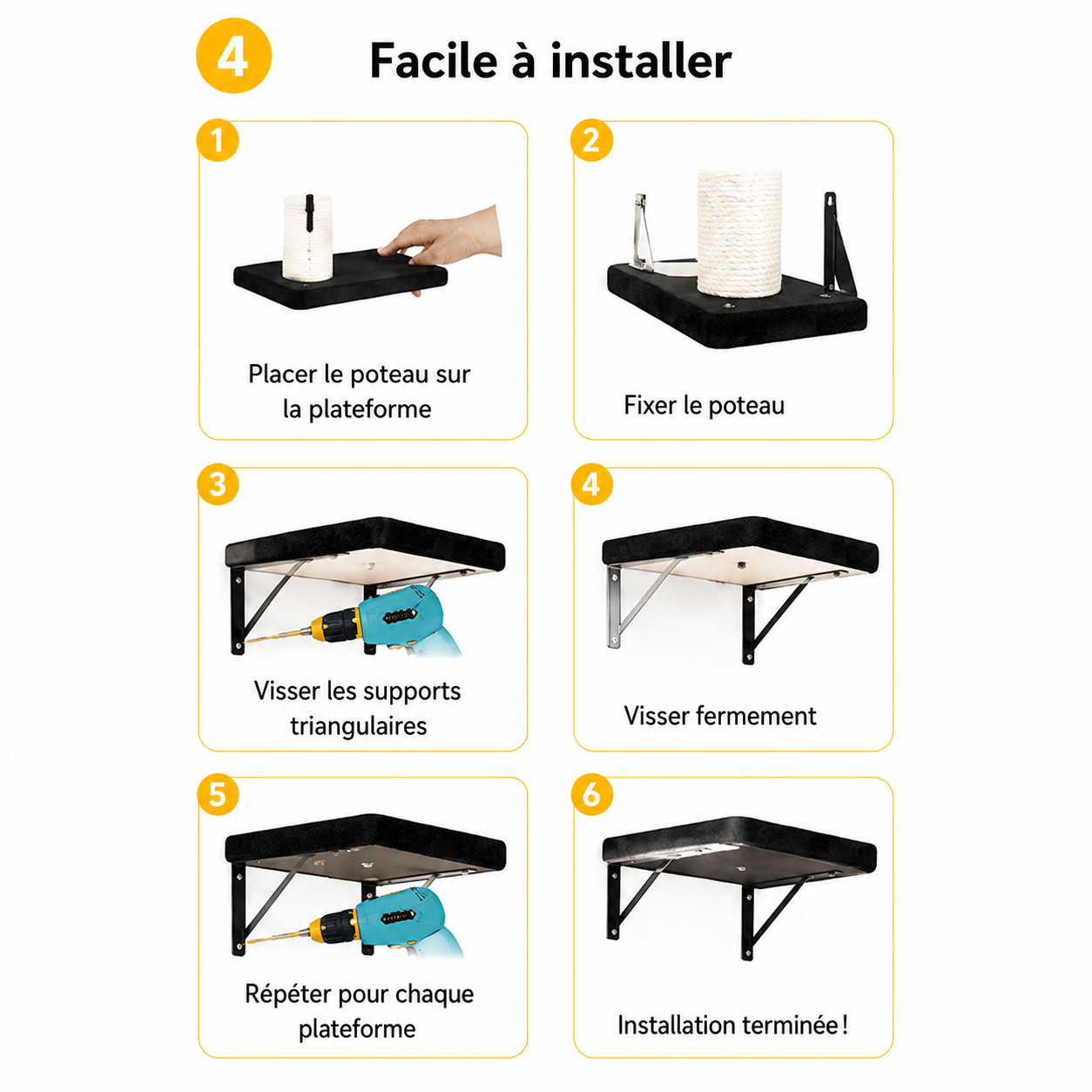 Étapes d'installation Mewlora